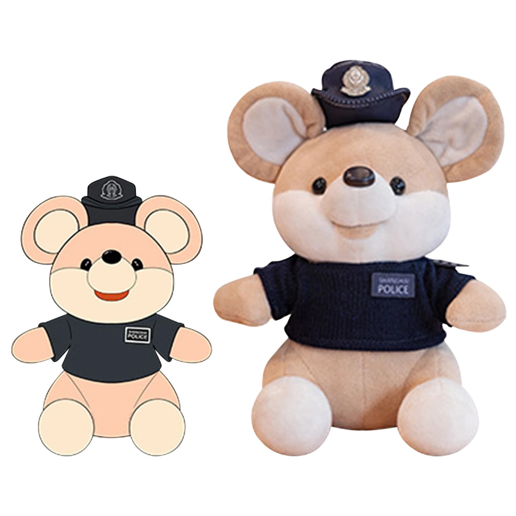 CustomPlushMaker Soft Custom Toys Stuffed Animals Custom PlushToy Plush Doll Manufacturer Filled with PP Cotton