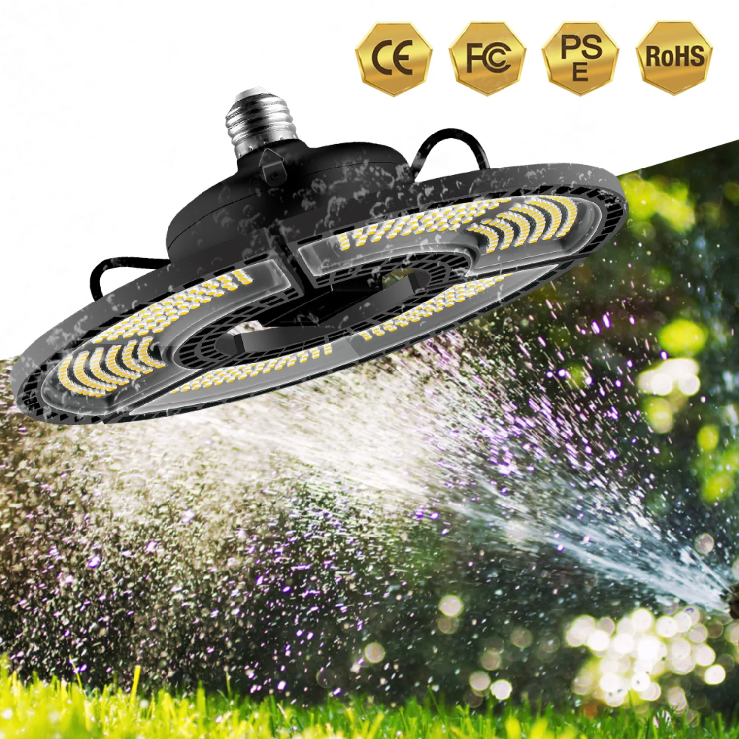 full spectrum white natural E26 E27 holder 100w 200w 300w 400w red light plant  speaker spot UFO led grow lights