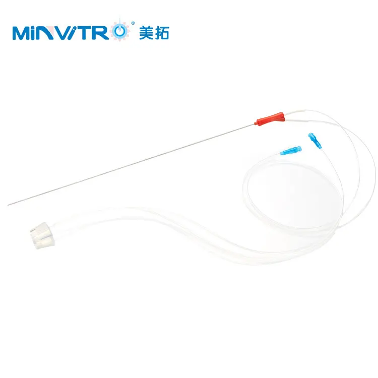 
Medical Polymer Mater Double Lumen Oocyte Pick-up Needle Aspiration puncture Single Lumen Needle:16G, 17G, 18G,19G IVF products 