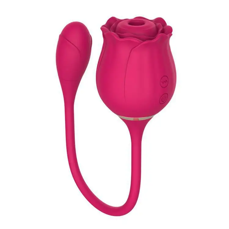 Hot Sale Waterproof 10 Frequency Vibration S Shape Rose Vibrator Anal Clitoris Vibrator For Female Masturbation