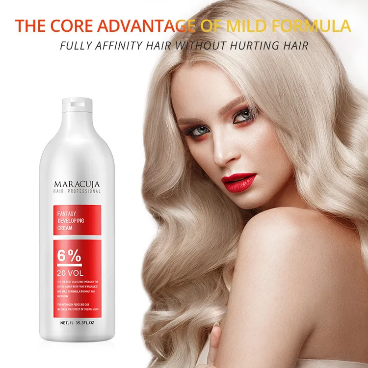 Wholesale price hair color developer oxidant hair peroxide  6% 9% 12% for hair coloring salon