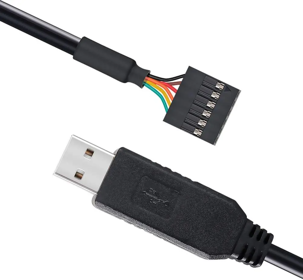 OEM USB to UART cable Supports with 5V 3.3V UART signals