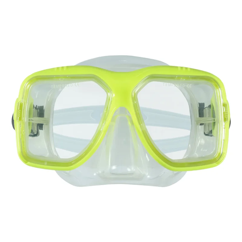 New design low volume UV Resistant anti fog film Resin Lens Freediving diving Mask