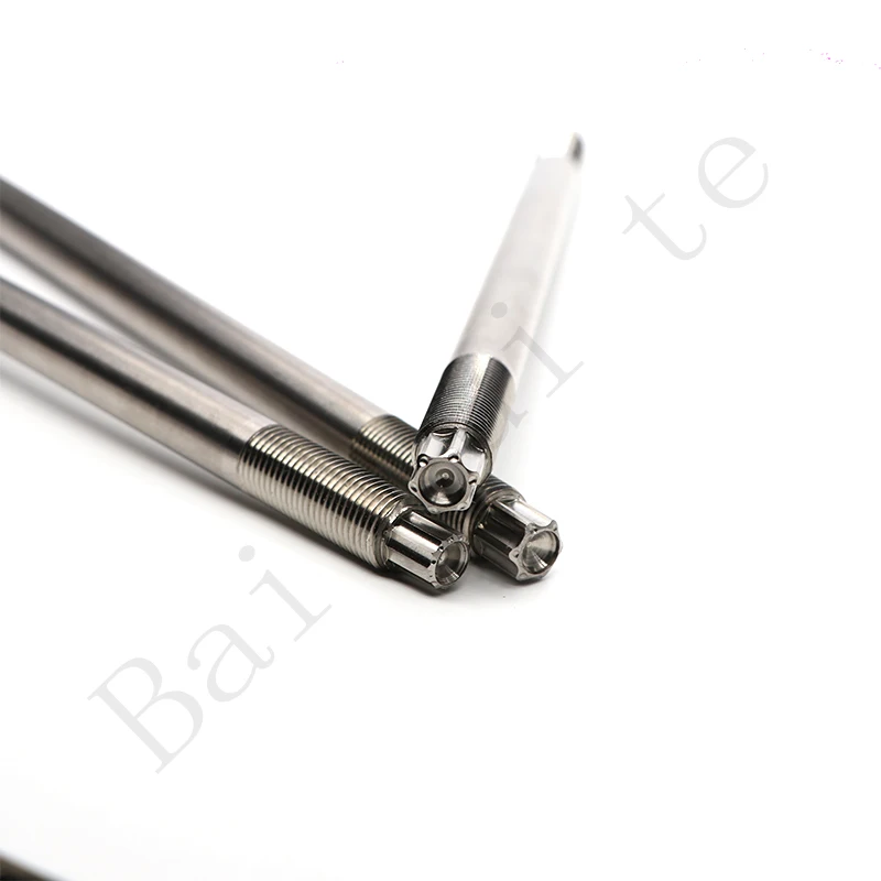 M10X280mmX1.25P  Titanium Alloy Front Wheel Axle Spindle with factory price