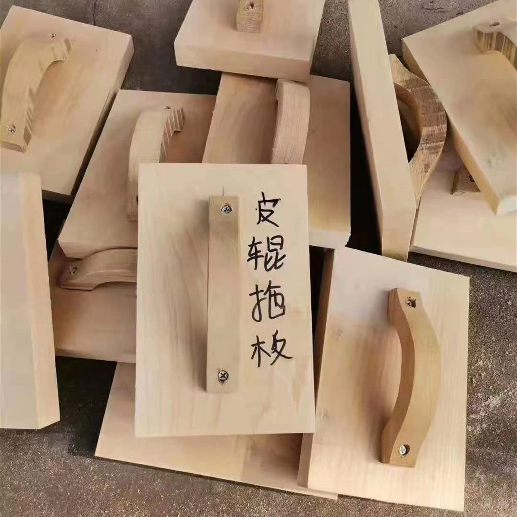 HL--107 Functional Textile Machinery Accessories Roving Spinning Frame Wood Roller plate