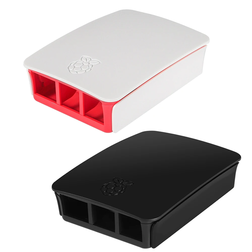 Чехол для Raspberry Pi 3 4 4B официальный корпус из АБС-пластика Корпус Модель корпуса Черный Белый Жесткий