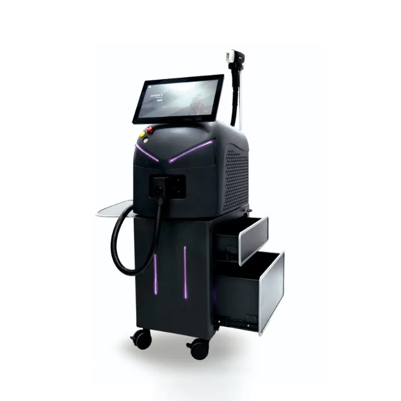 PREDATOR X2/X2+ Newest 1200w 12bar 810nm or three wavelength portable diode laser hair removal machine with Trolly