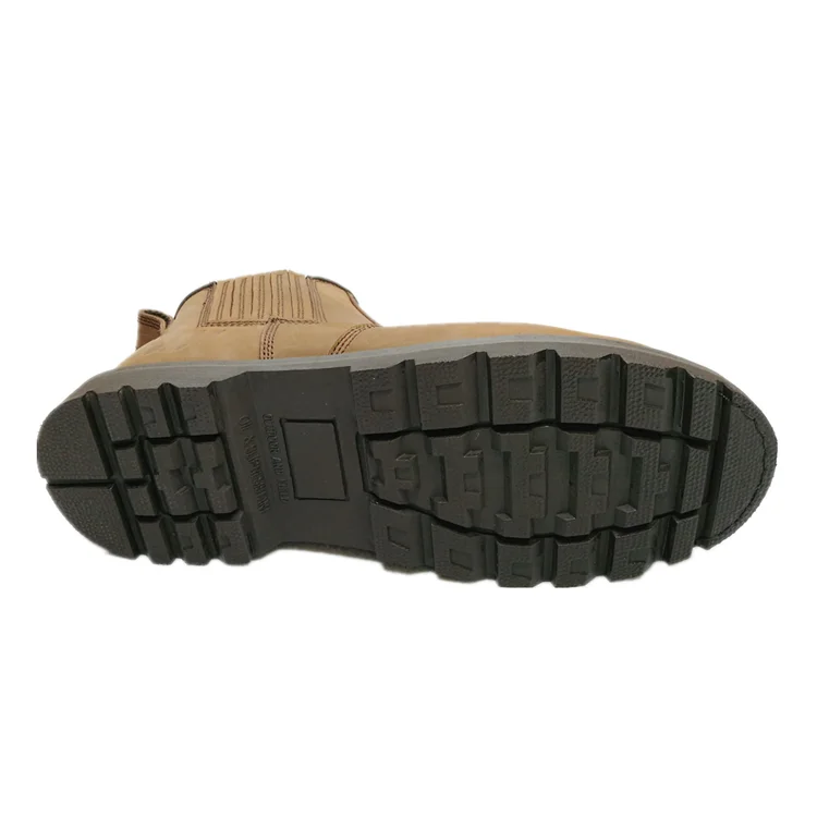 Morning Glory Footwear Crazy horse leather safety boots with steel toe  hiking shoes work boots