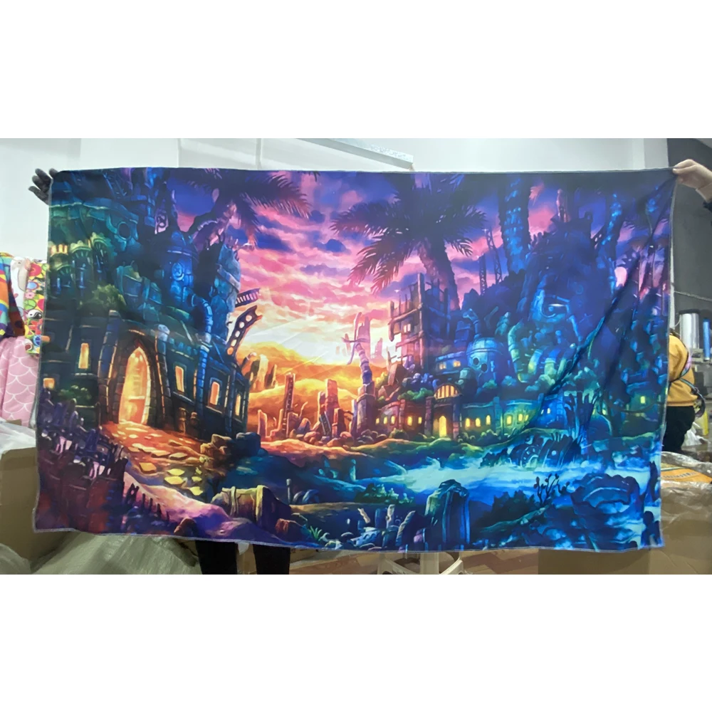 
Custom Tapestry Wall Hanging Home Decoration 100% Polyester Wholesale Dropshipping 