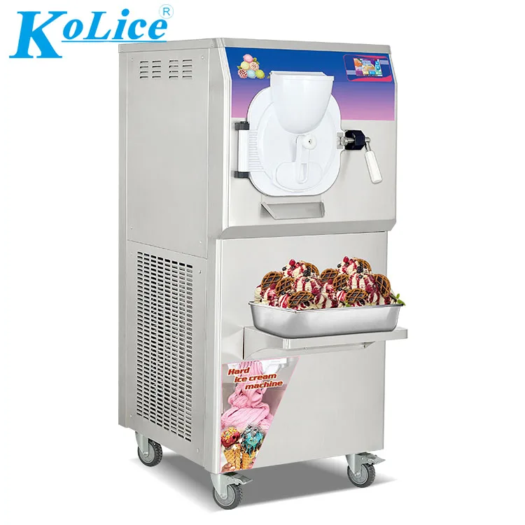 125L per hr ICM-48S batch freezer/hard ice cream machine/gelato continuous freezer with CE ETL Rohs