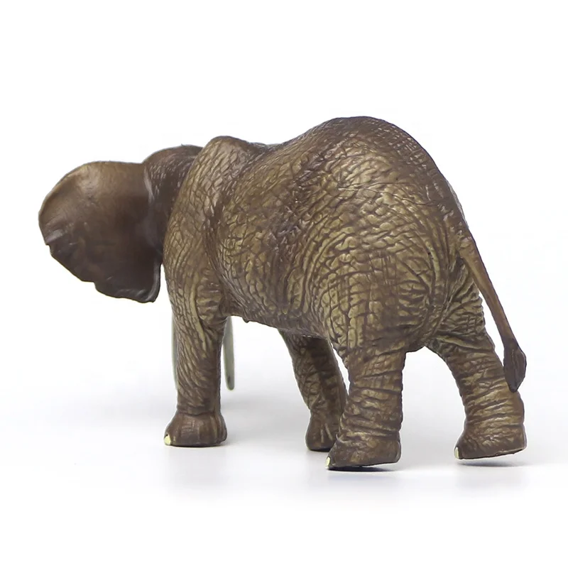 pvc plastic elephant figurine toy for souvenirs gifts