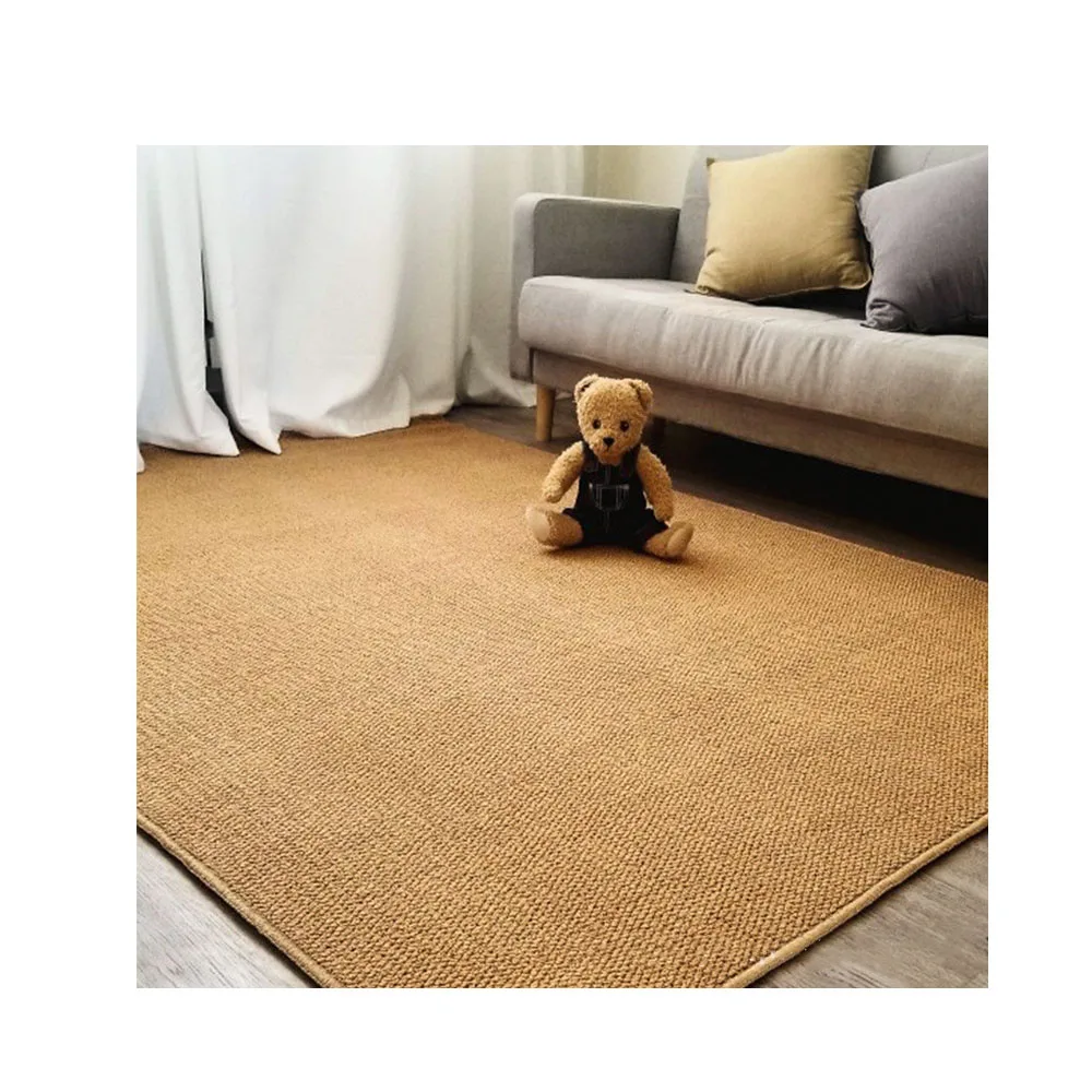 Japanese style tapis salon rectangle carpets and rugs living room Anti -slip runner rugs modern and large Jute Rugs