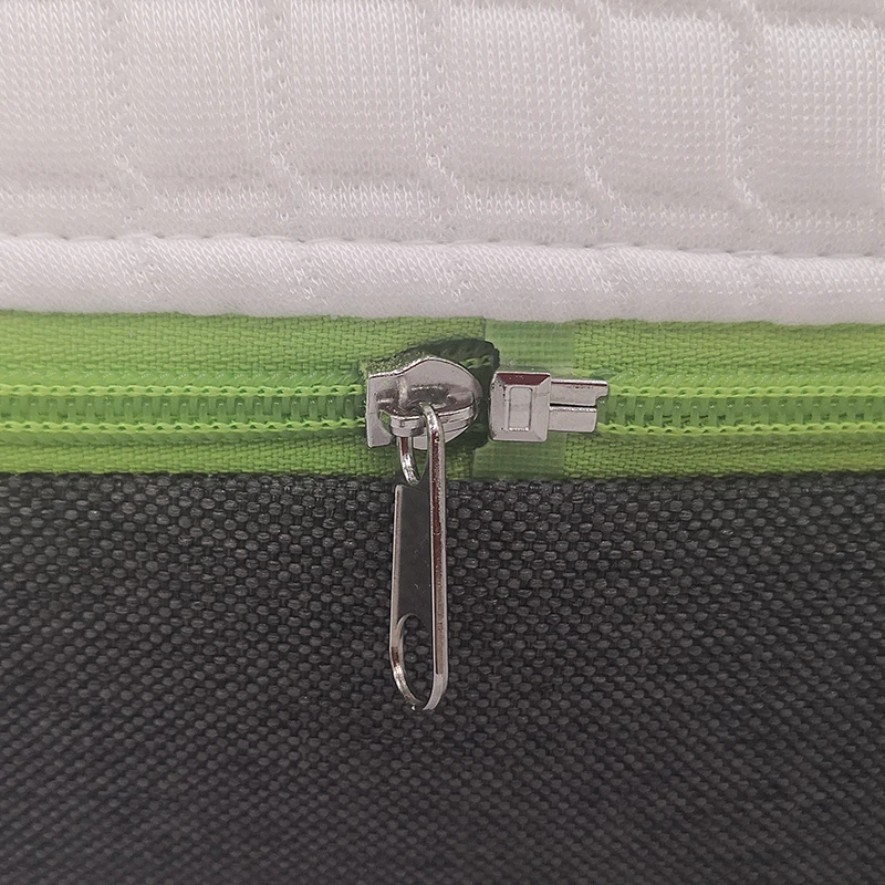 Высокая Устойчивость пены 10 дюймов роскошная 3-х слойные высокой плотности из вискозы с пенным матрасом латекса повторяющий форму тела