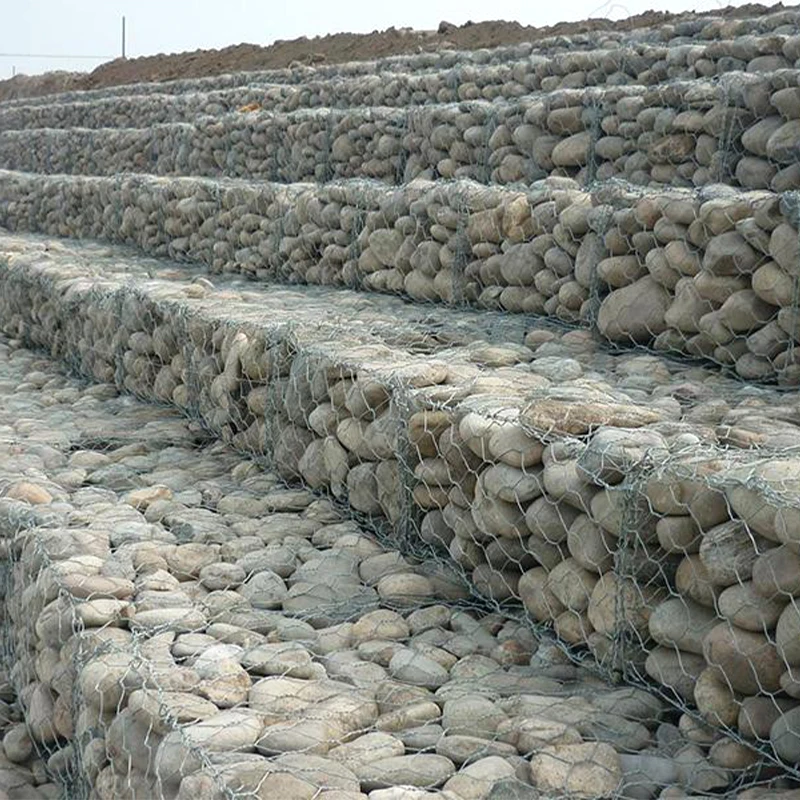 Retaining Wall Galvanized Gabion Mattress Iron Wire Mesh Gabion Basket Boxes In Malaysia