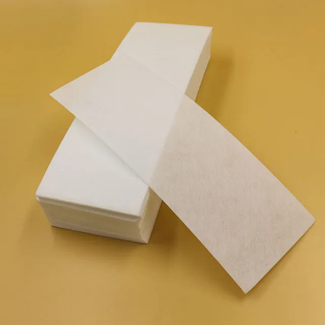 Hot selling soft wax strips customized private label body hair removal wax paper wax strips roll
