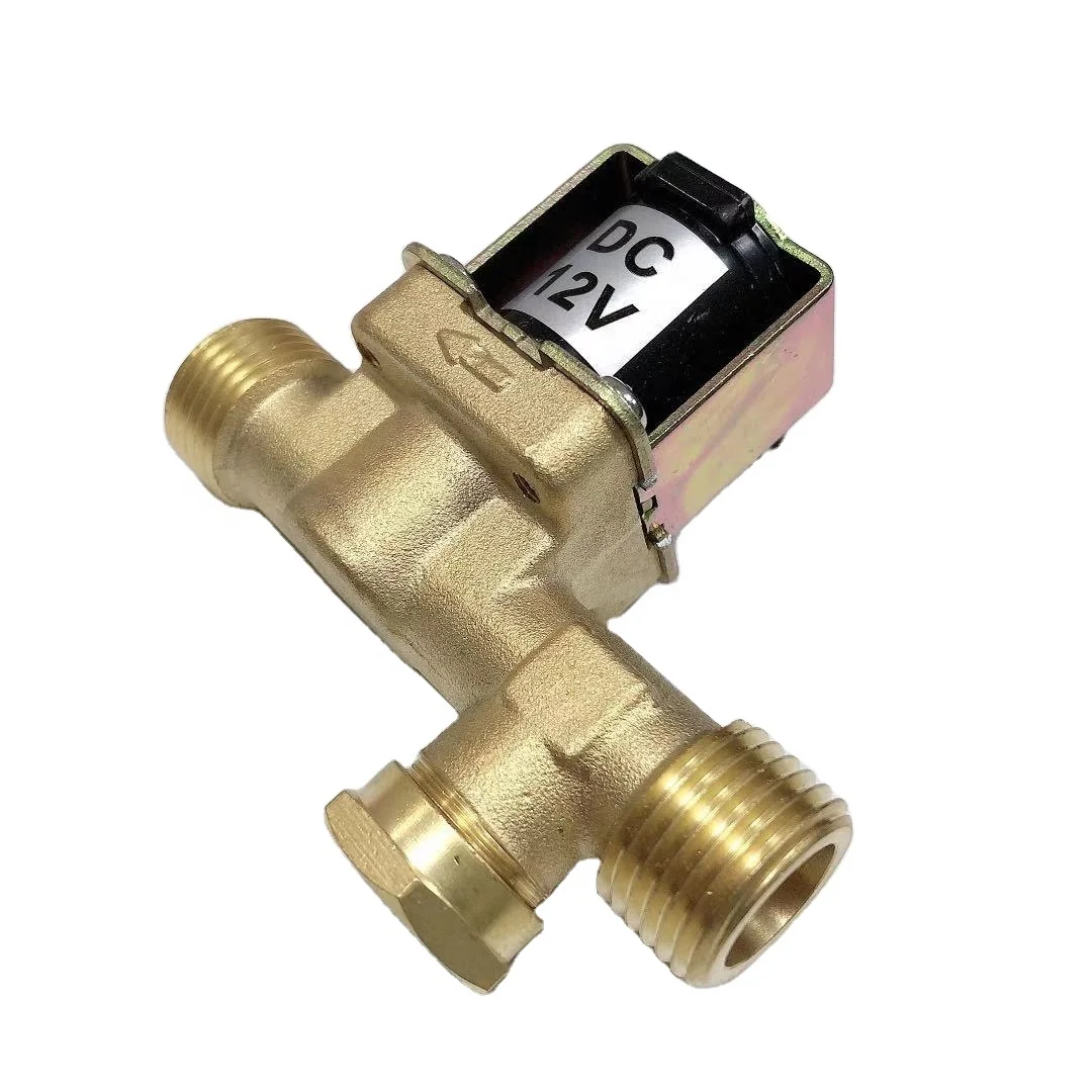 Hot Water Heater Brass Solenoid Valve  High Temperature Normally Close Solenoid Valve