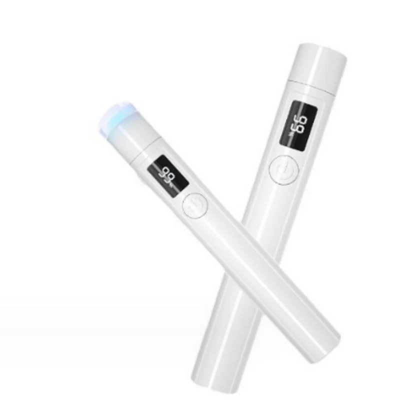 Customized Logo Two-speed Magnetic Holder Hand Light Nail Enhancement Lamp Nail Desk Lamp UV Gel Nail Dryer