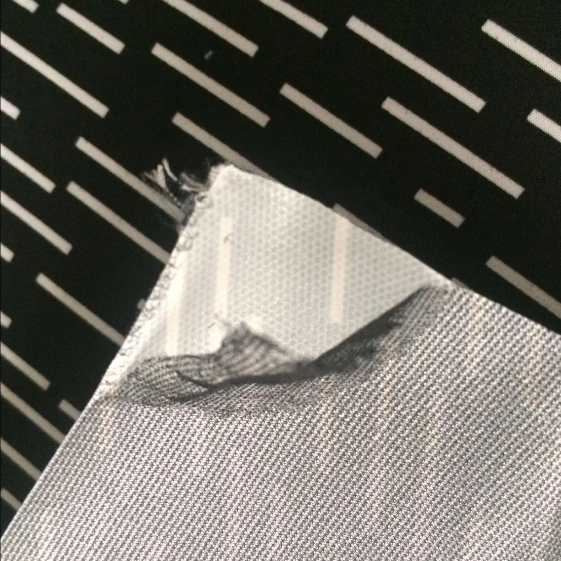 high quality waterproof functional fabric 240T printed pongee laminated TPU bonded tricot fabric