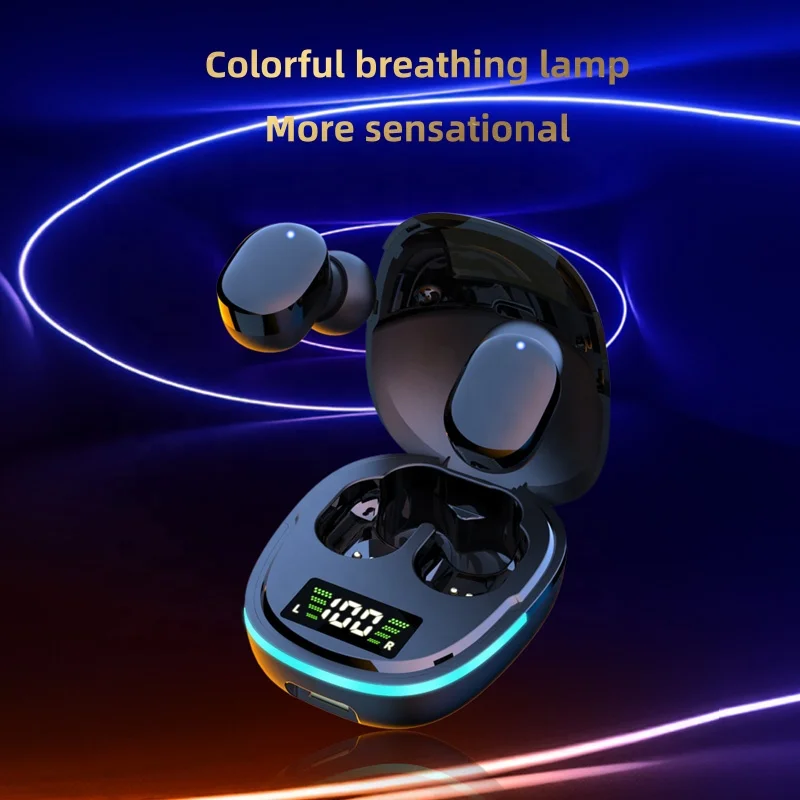 G9S Tws gaming headset low latency portable touch LED display noise canceling Stereo wireless headset in ear earbuds