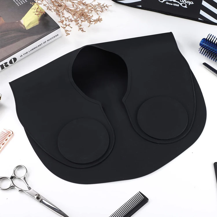 Custom Logo Waterproof Salon Beauty Silicone Barber Hair Cutting Collar