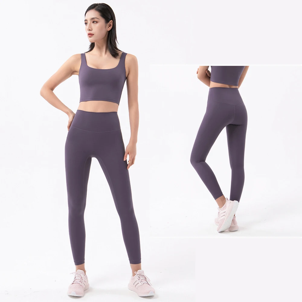 high waisted workout push up fitness yoga pants leggings for women
