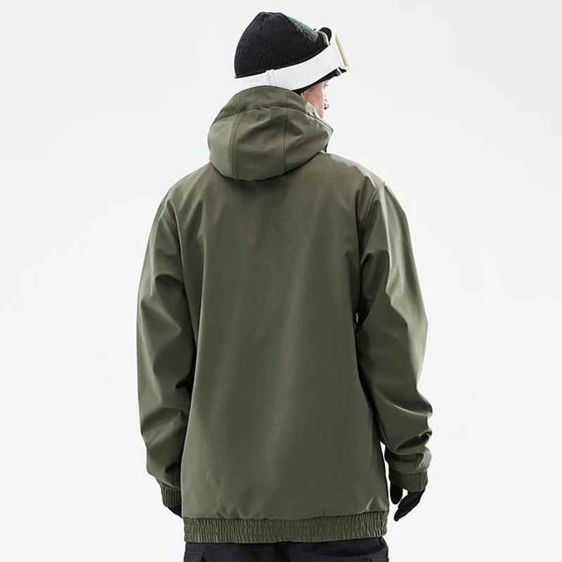 Winter Outdoor Waterproof Ski Snow Suit Oversized Men Soft Shell Hoodie Custom Snowboard Jacket