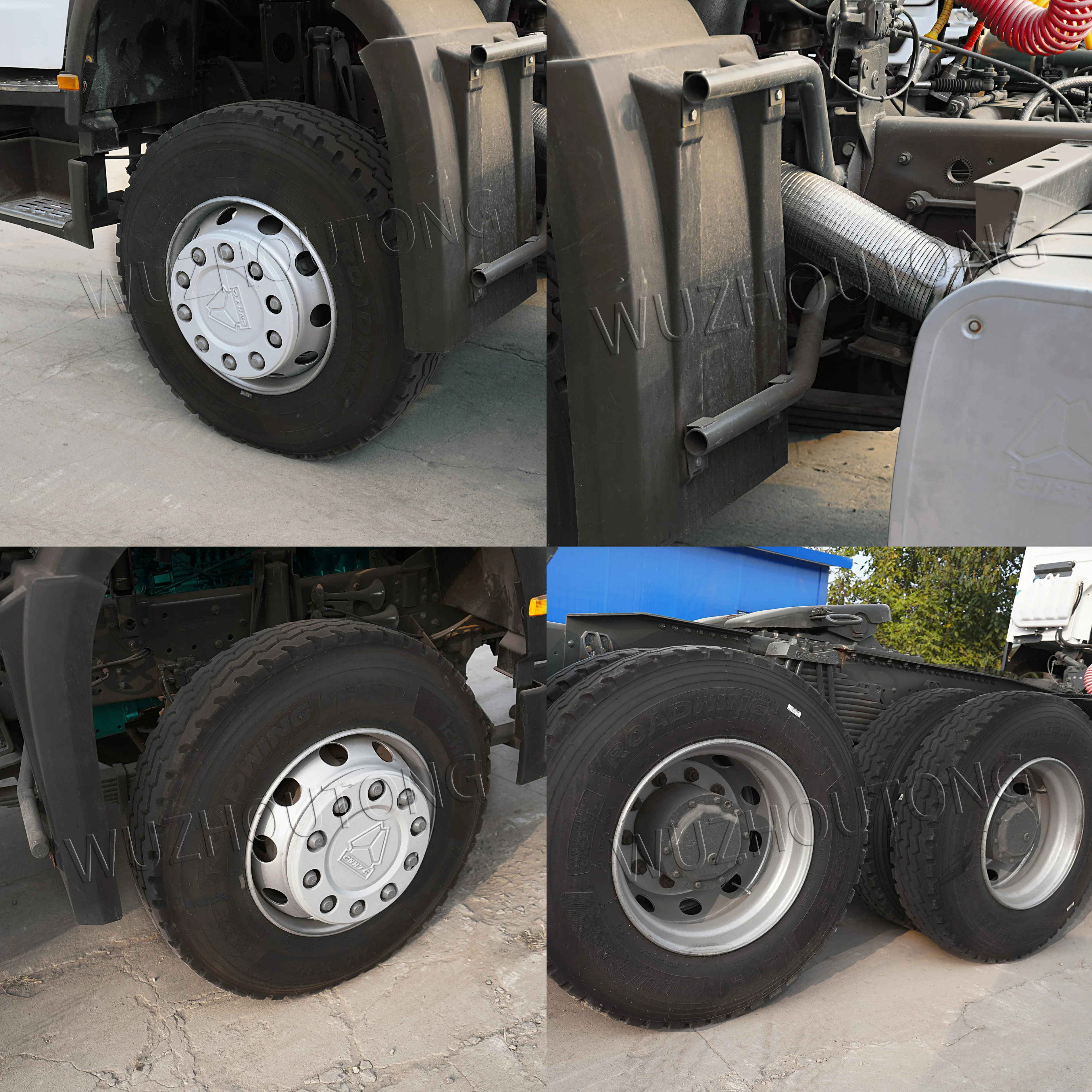 Used Tractor Truck HOWO 371 6x4 10 wheeler Second Hand Trailer Head Used Tractor Truck for Sale