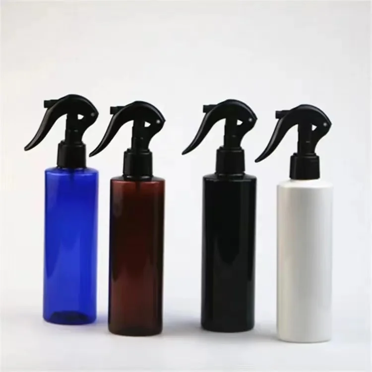 Wholesale trigger spray bottle custom plastic fine mist spray packaging for cleaning