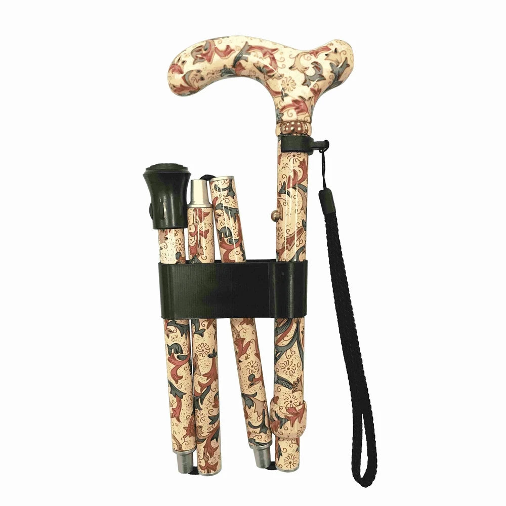walking cane gold handle