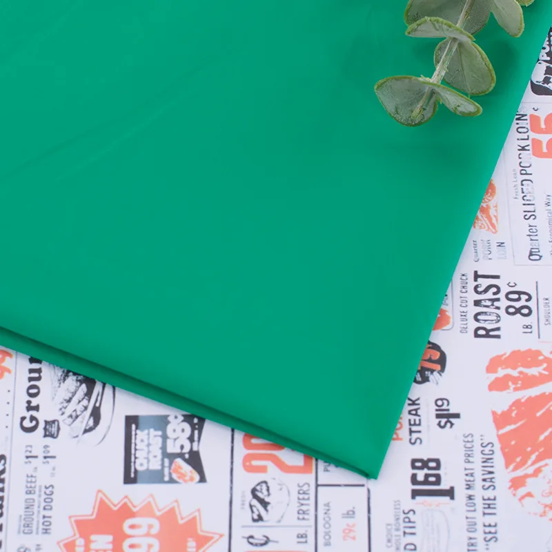 380T Dull Low Elastic Wrinkle Nylon Taffeta Fabric 100% Nylon plain Waterproof Fabric For Down Jacket