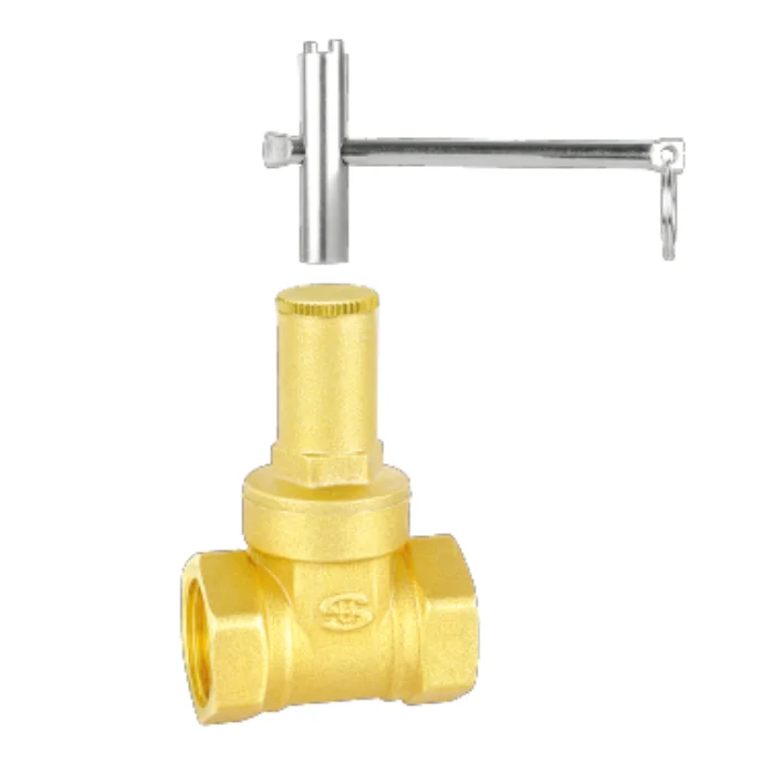 
SU-Z512 pn 16 DN15 DN20 DN25 china oversize brass gate ball valve with lock 