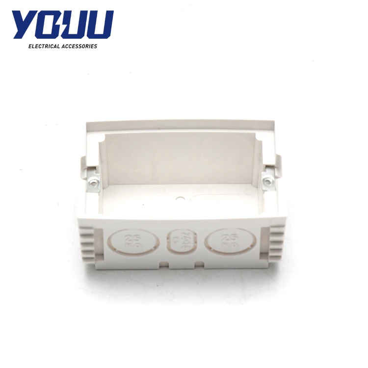 YOUU Australia Standard Mounting Accessories Power Outlet Bracket Plastic Universal Type Recessed Box