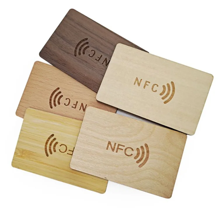 Высокое качество контроль доступа Экологически чистая 13 56 МГц 215 RFID NFC Деревянная