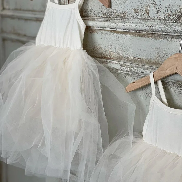 Wholesale custom dance skirt female baby ballet skirt thin style girls triangle climbing clothes bag fart dress gauze skirt