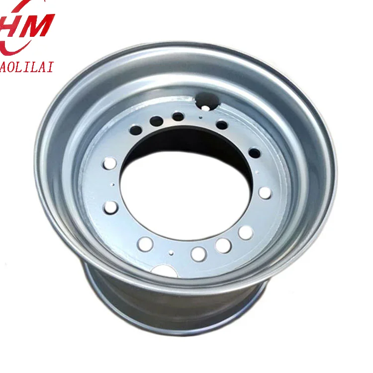 Rim manufacturers custom truck rims 16x20.5 truck steel wheels for 525/60R22.5 tires