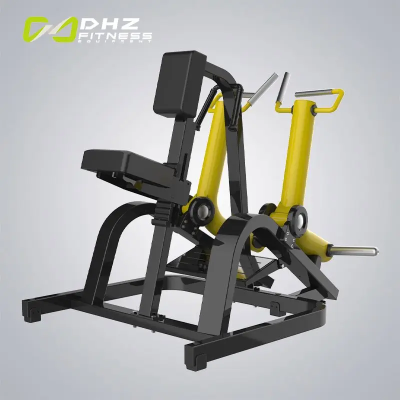 DHZ Gym Equipment Y930S Plate Load Machine Row With Bend Tube