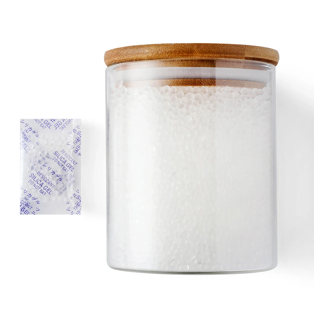 Super Dry Food Grade Water Absorbing 1g 2g 3g 5g Silica Gel Desiccant Packets for Food Storage  desiccant beads bulk