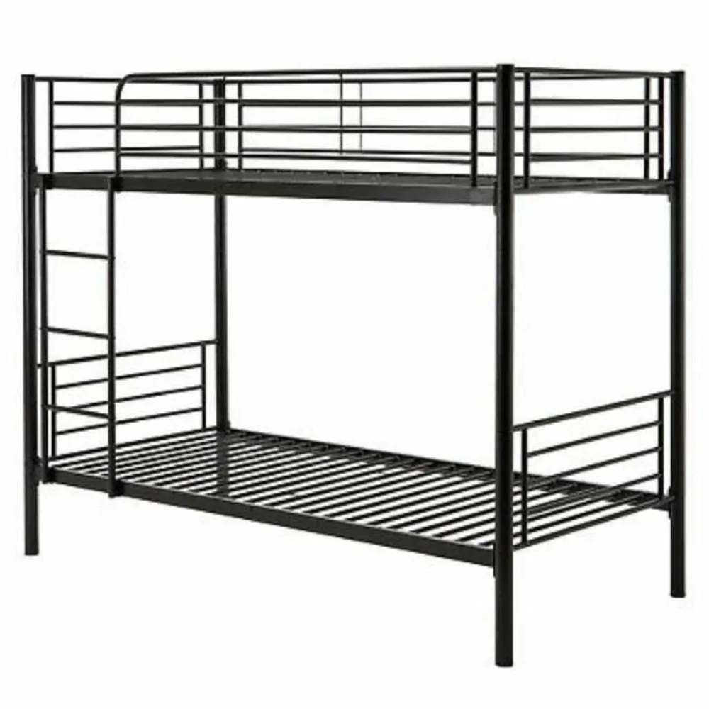 School Steel Bunk Bed Cama De Tres Pisos Dormitory Modern Student Iron Triple Bunk Ded Metal Steel Pipe Steel bed Bunk Bed