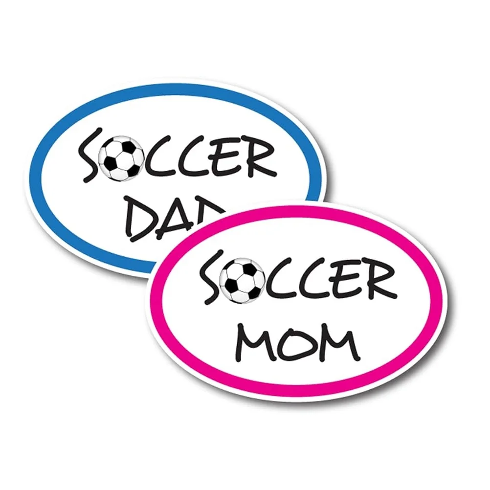 Индивидуальные круглые футбольные магниты овальной формы для мамы