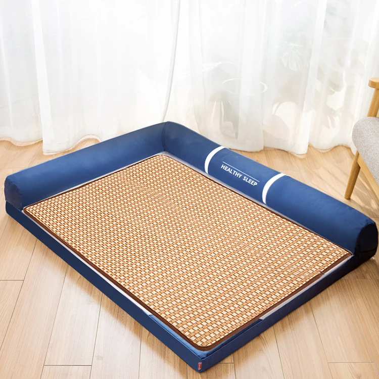 Luxury L-shaped Oxford Cloth Sofa Bed Dog Nest Large Rectangle Pet Beds