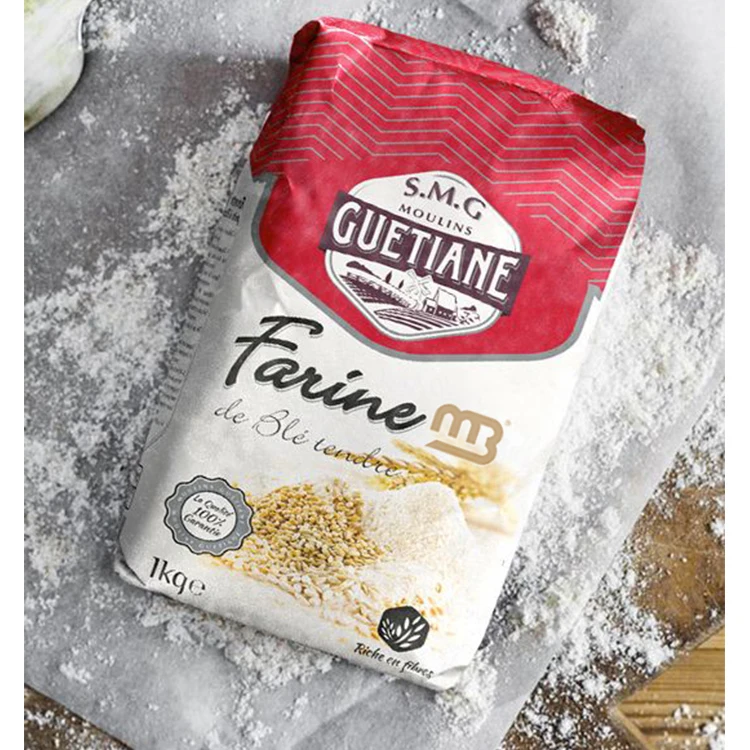 1 Kg Rice Coustimize Bags 2kg 3kg 5kg Thai Basmati Organic 1kg Rice Packaging Bag Laminated Plastic Empty Flour Bags For Sale