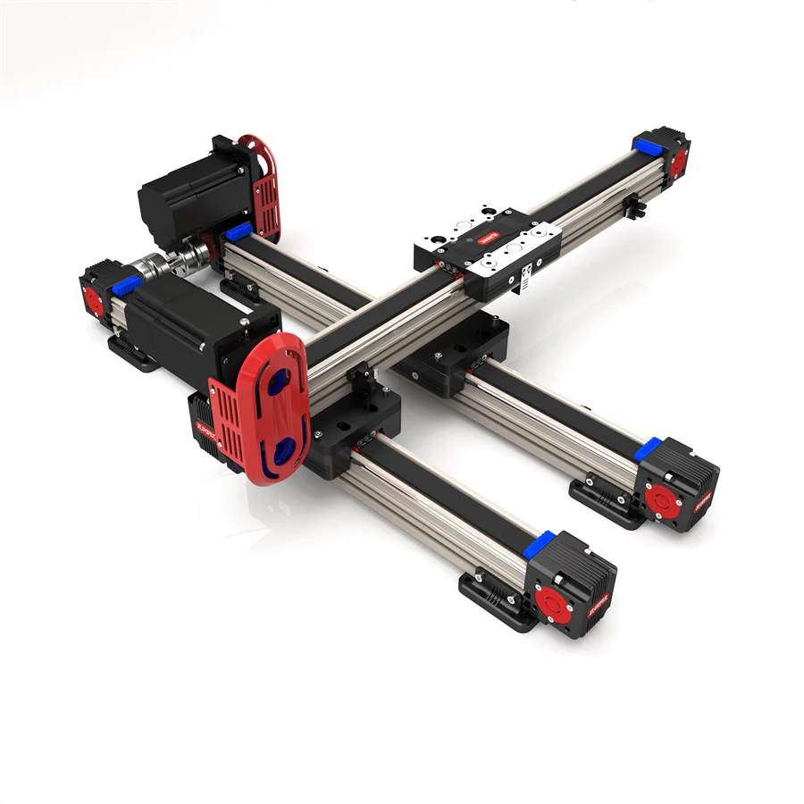 Настройка одноосного многоосного прямолинейного модуля длиной 100 - 4000 мм 