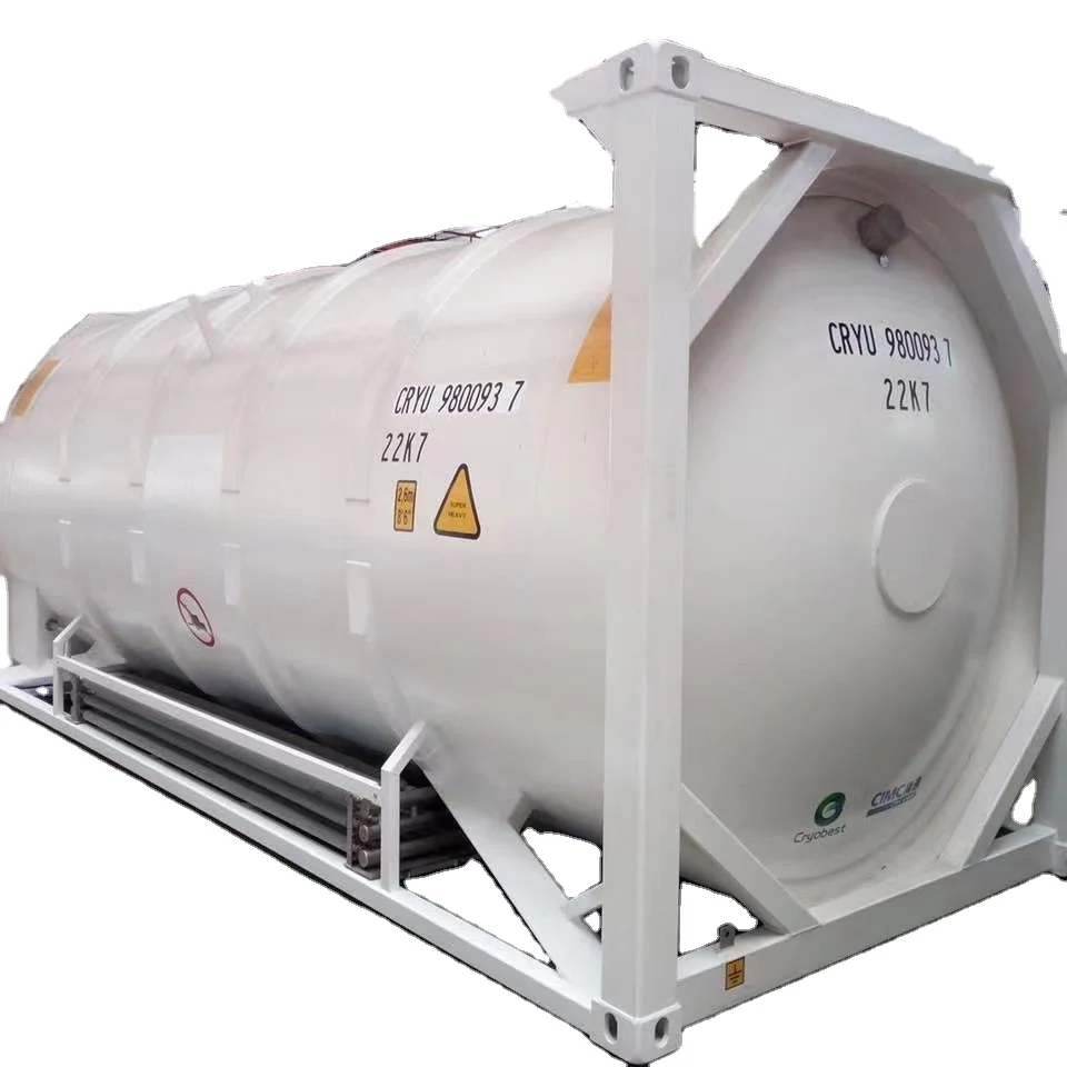 Заводская цена, жидкий N2 Iso танк жидкого азота, используемый в промышленности и медицине