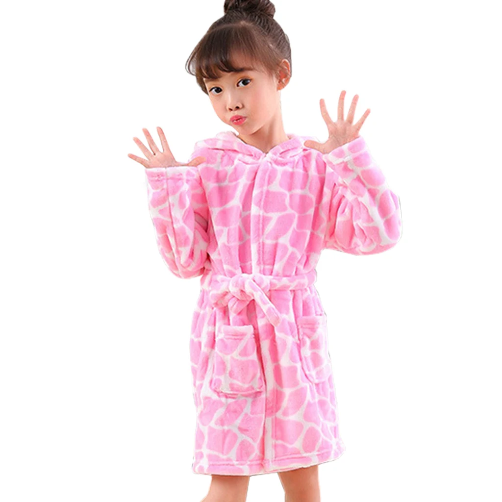  Wholesale Print Baby Bathrobe 100% Cotton Kids