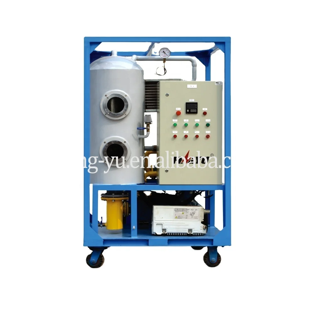 lubricating Oil Filtration equipment/tuebine oil Purification machine remove lubricating oil moisture particles
