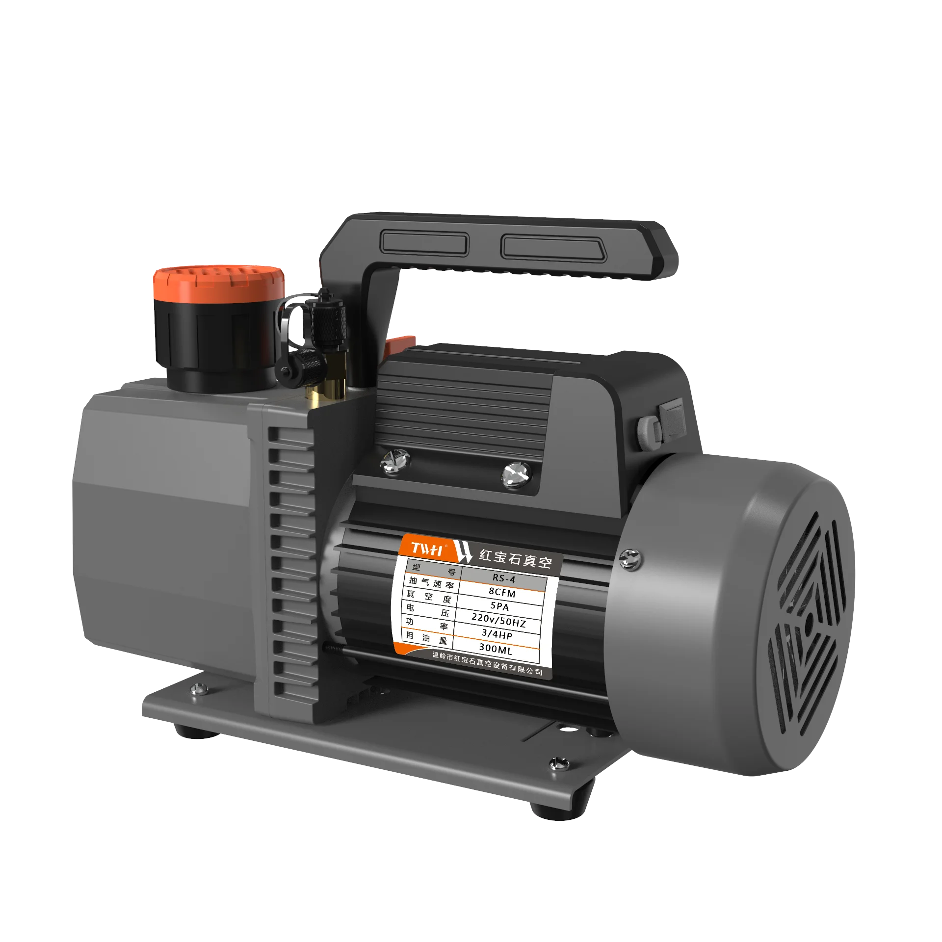 Milking vacuum pump 8CFM/9 cfm dual voltage vacuump for HVAC, refrigeration, food and tea packing