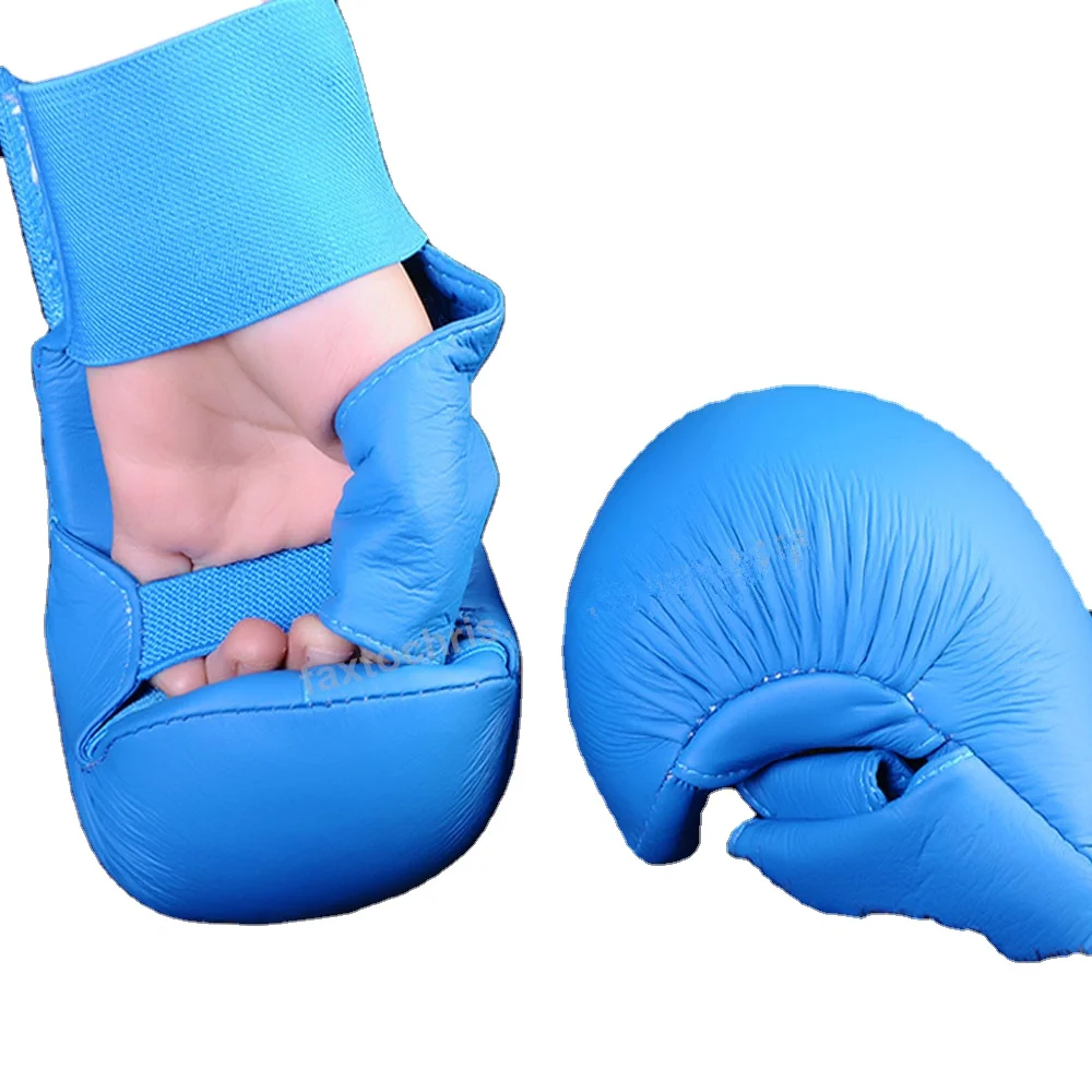 WKF Karate Mitts Karate Sparring protectors Traditional Karate Hand Mitt