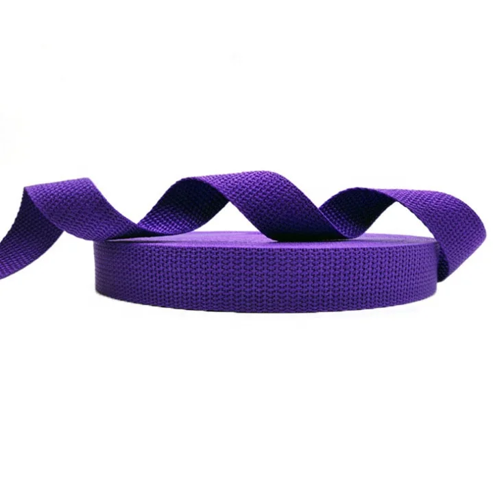 Good Quality Custom Dark-purple Woven Tape Polypropylene Webbing PP Webbing