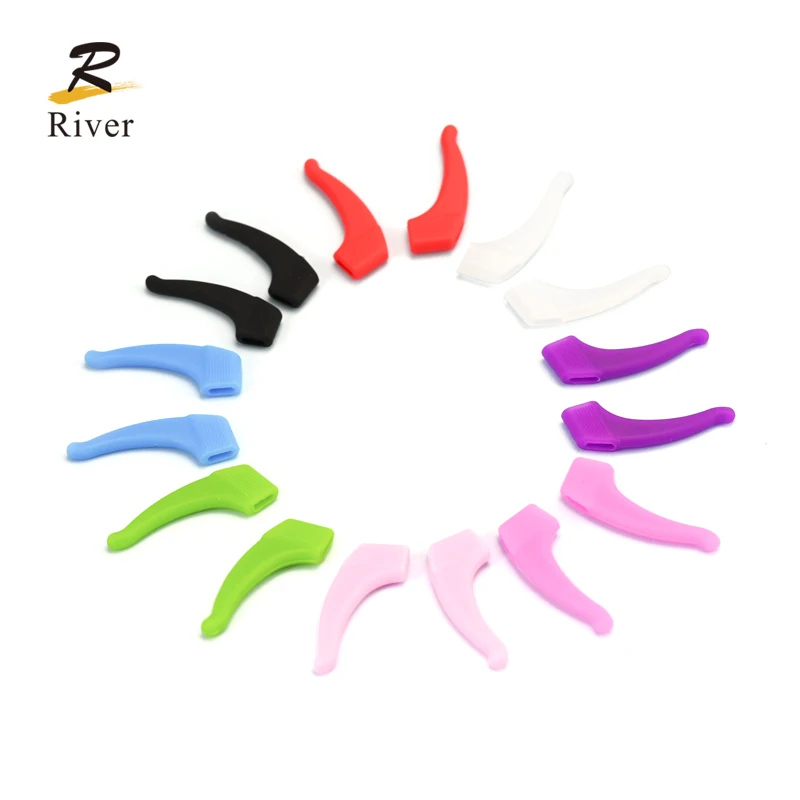 Anti-slip Ear Glasses Holder Silicone   Ear Grip Eyeglass Soft Glasses Ear Retainer Hooks