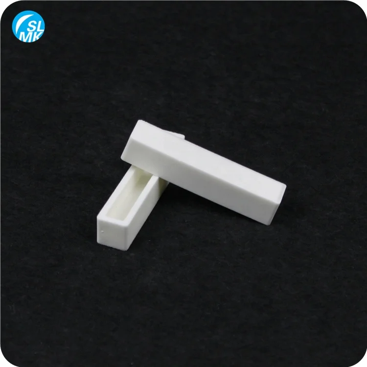 white insulating steatite boat